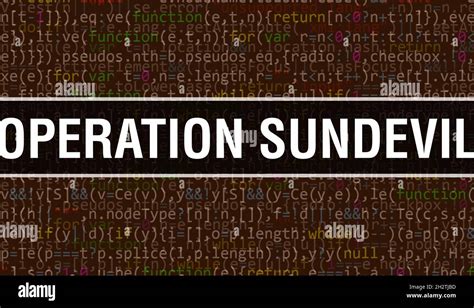 Operation Sundevil .